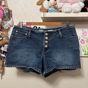 Vintage Y2K No Boundaries denim shorts size 11